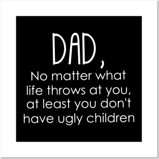 Humorous Dad quote Posters and Art